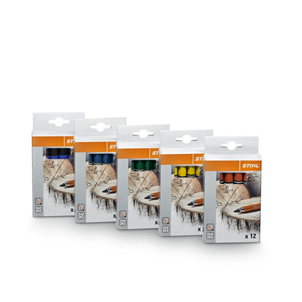 STIHL 00008811500 MARKEERKRIJT BLAUW PER 12ST
